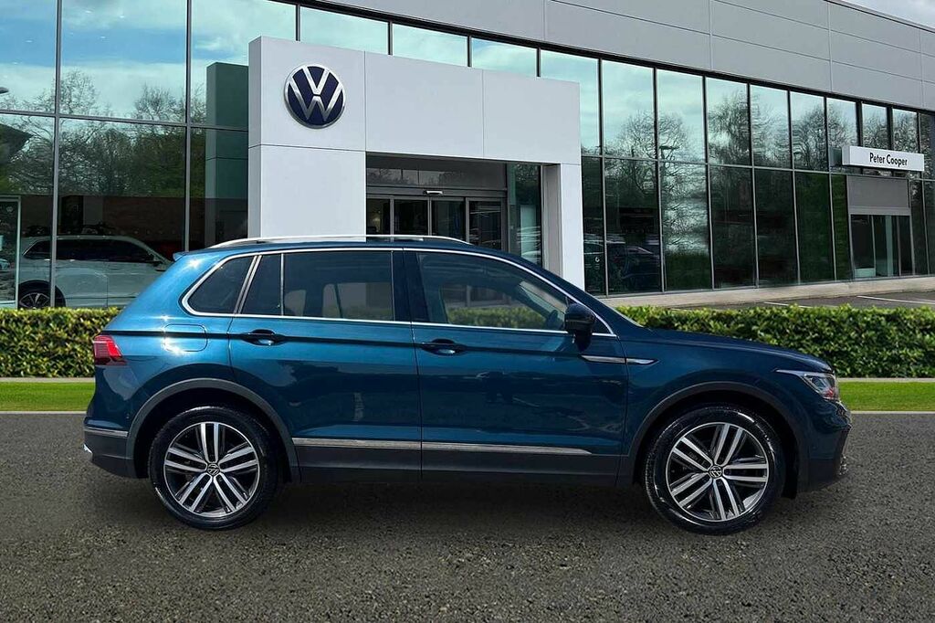 Volkswagen Tiguan 1.5 Tsi 150 Elegance Dsg YB70LVT Blue #4
