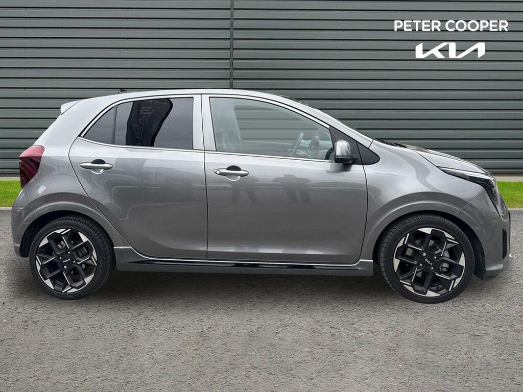 Kia Picanto 1.0 Gdi Amt Gt-line HN75FCA Grey #4