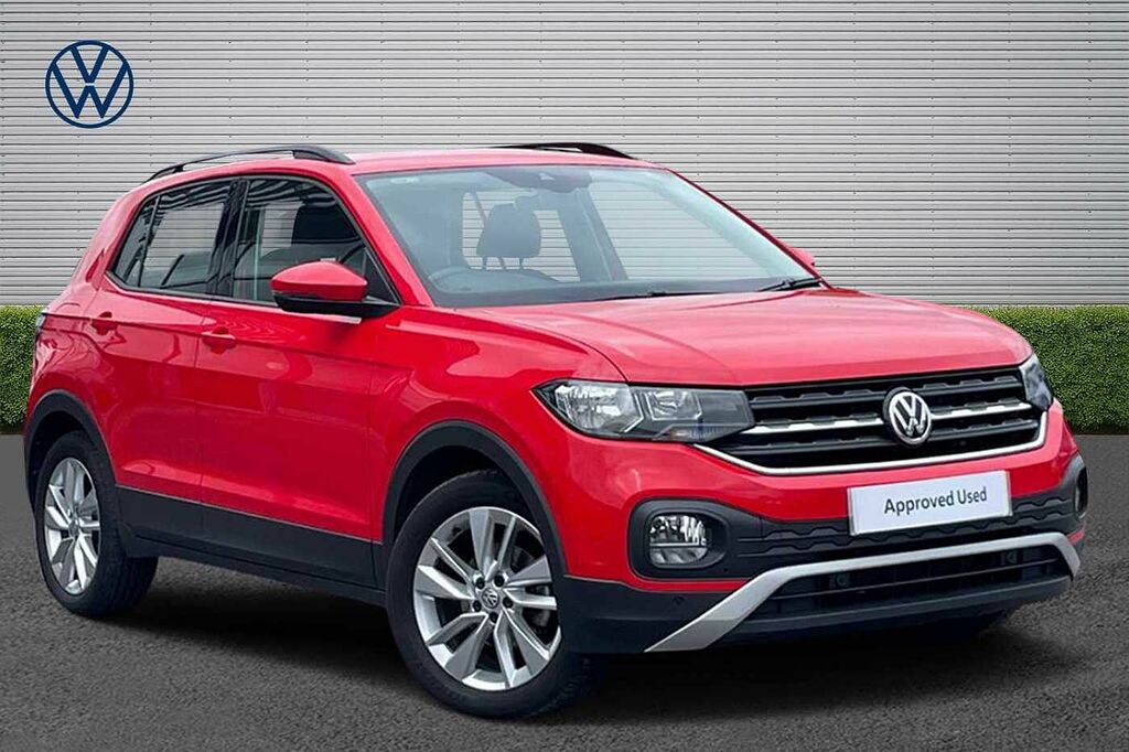 Volkswagen T-Cross 1.0 Tsi 110Ps Se Hatchback Red