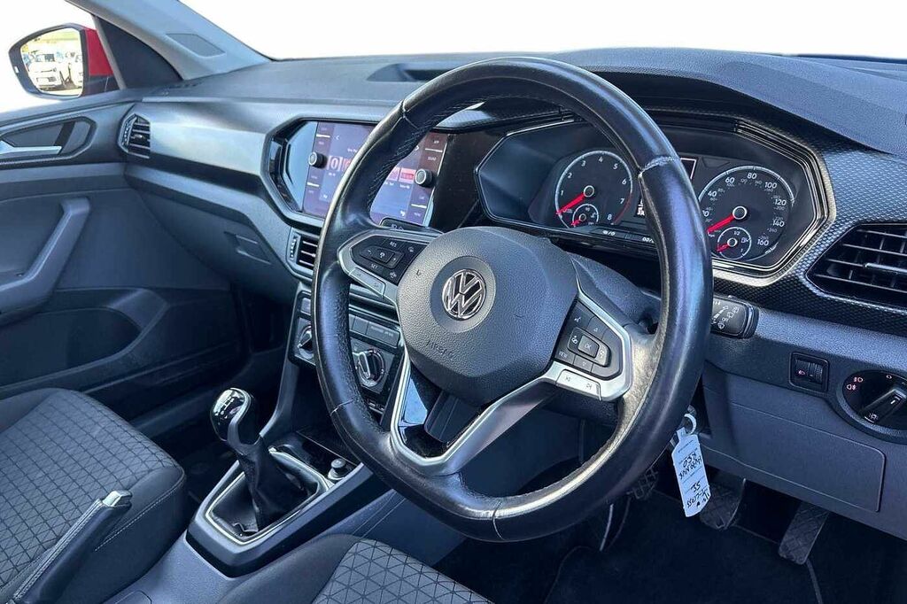 Volkswagen T-Cross 1.0 Tsi 110Ps Se Hatchback HV70NUE Red #6