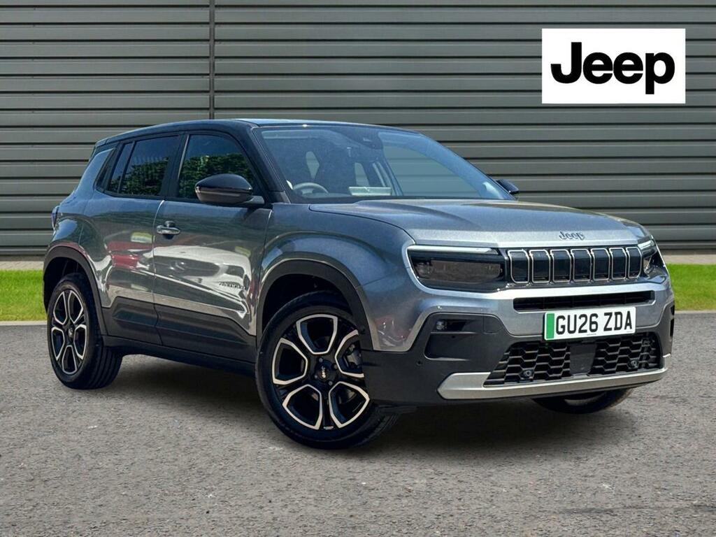 Jeep Avenger 54Kwh E-summit Black