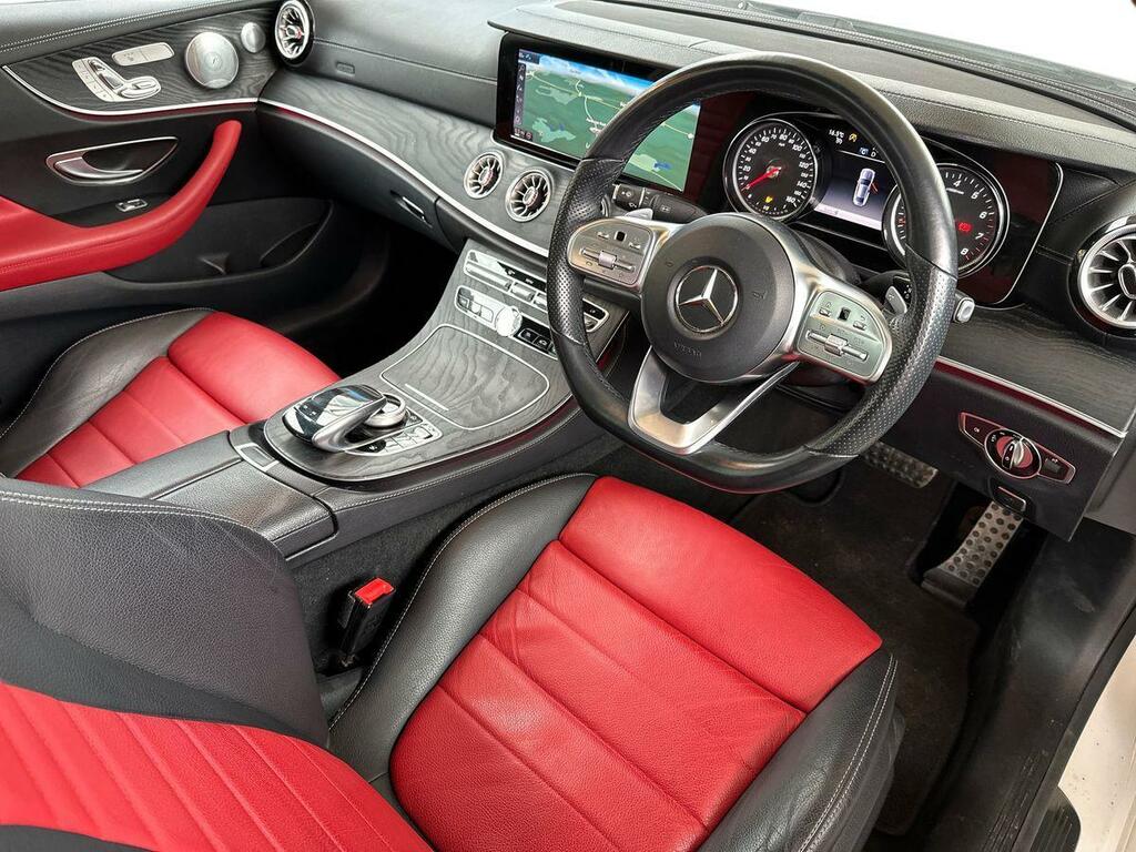 Mercedes-Benz E Class 2.0 E300 Amg Line Premium Plus G-tronic Euro 6 YY68VGK White #6