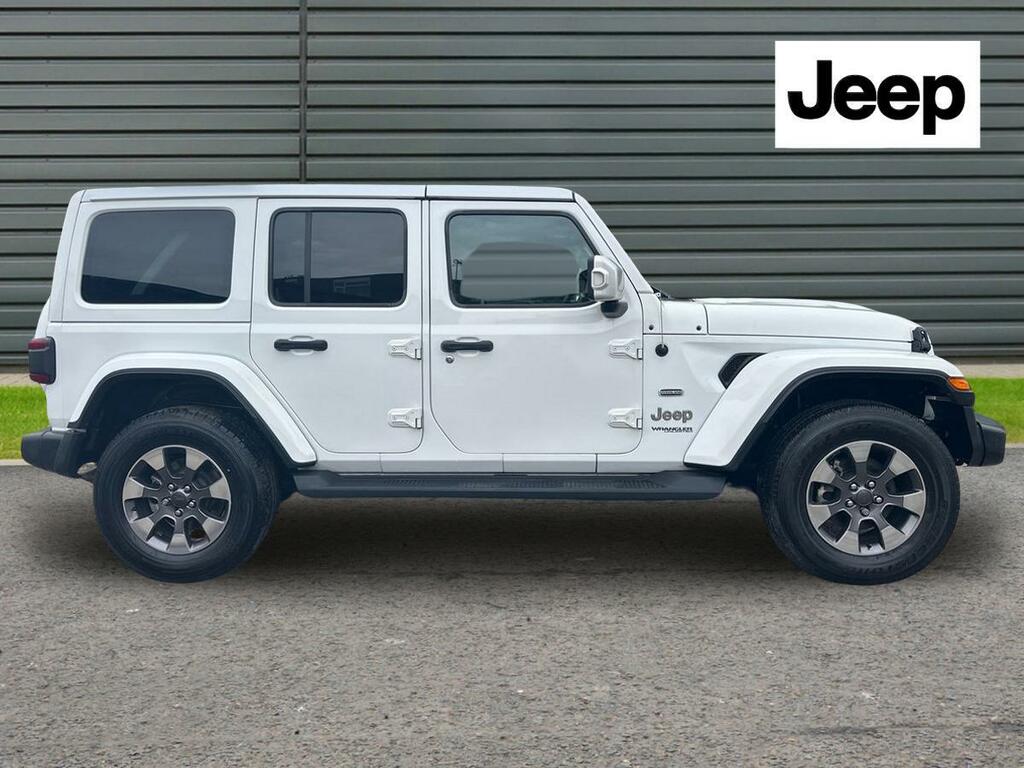 Jeep Wrangler 2.0 Gme Overland 4Wd Euro 6 Ss CE70TMV White #4