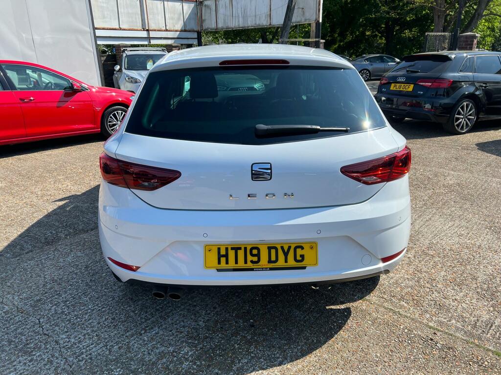 Seat Leon 1.5 Tsi Evo Xcellence Euro 6 Ss HT19DYG White #6