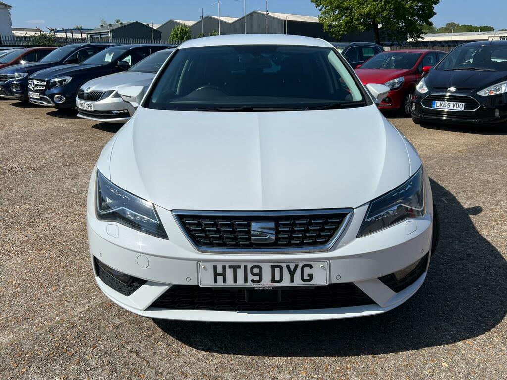 Seat Leon 1.5 Tsi Evo Xcellence Euro 6 Ss HT19DYG White #2
