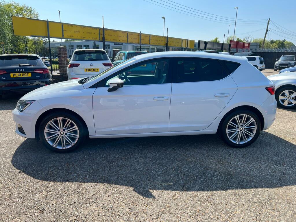 Seat Leon 1.5 Tsi Evo Xcellence Euro 6 Ss HT19DYG White #4