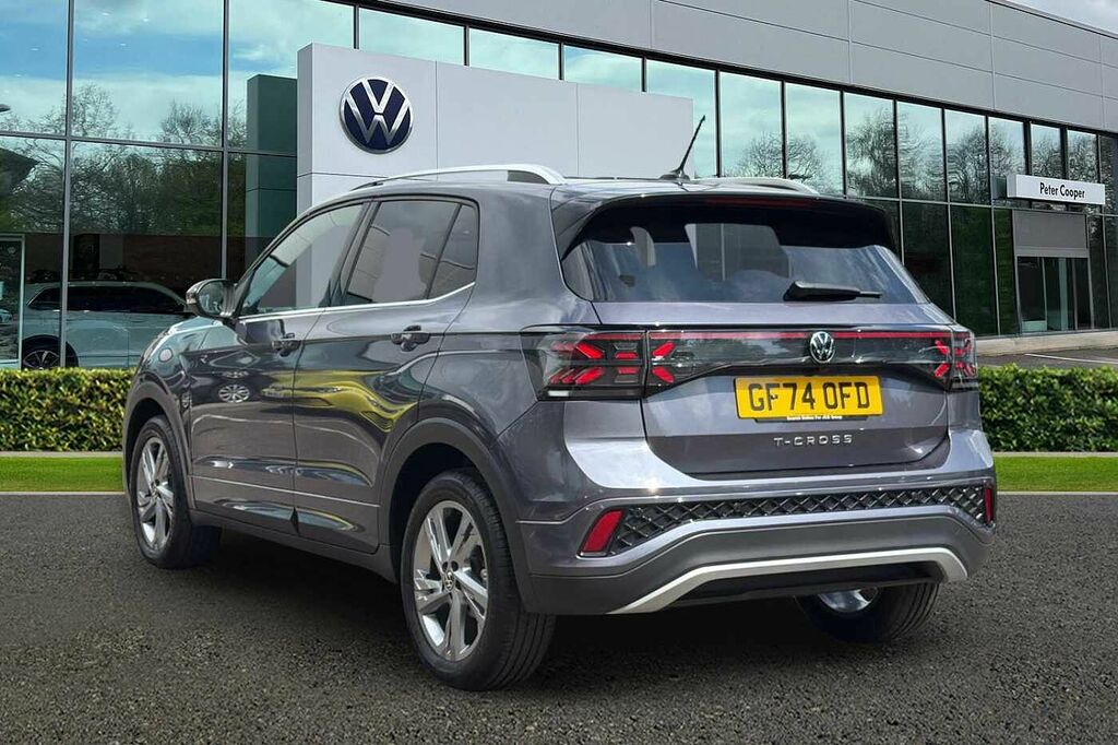 Volkswagen T-Cross 1.5 Tsi R-line Dsg Grey #3