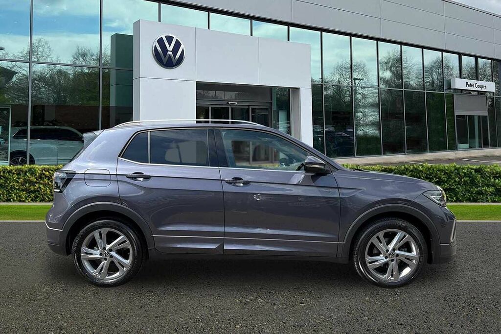 Volkswagen T-Cross 1.5 Tsi R-line Dsg Grey #4