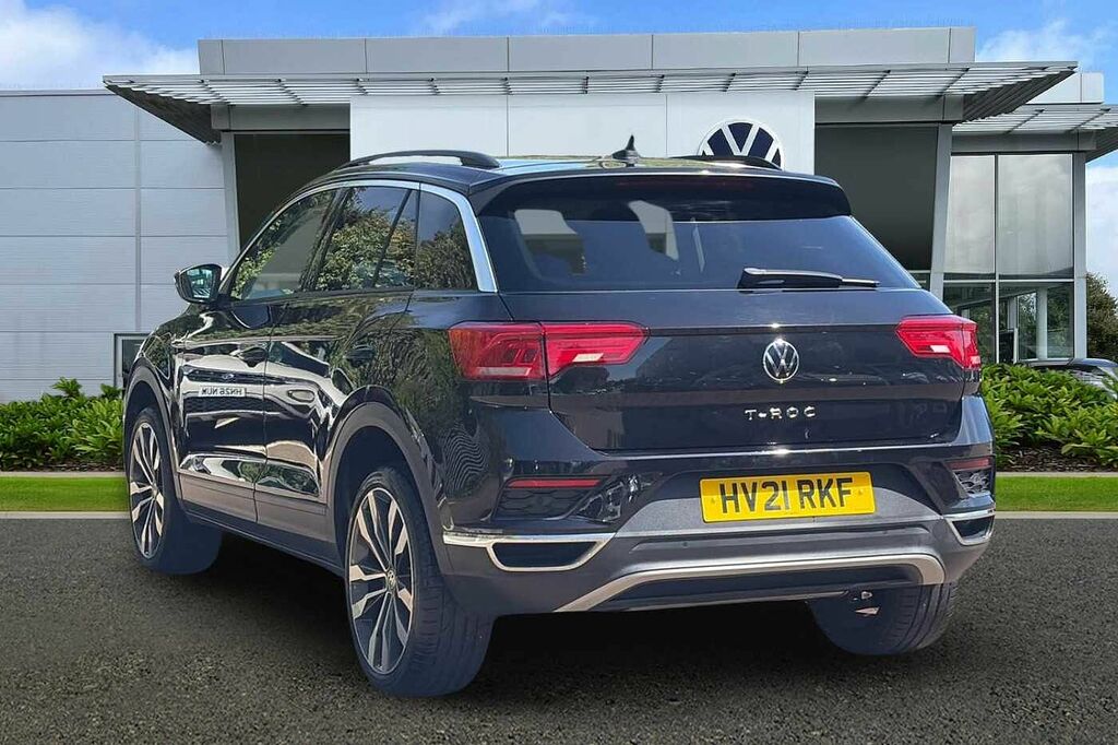 Volkswagen T-Roc 1.5 Tsi Evo United Dsg HV21RKF Black #3