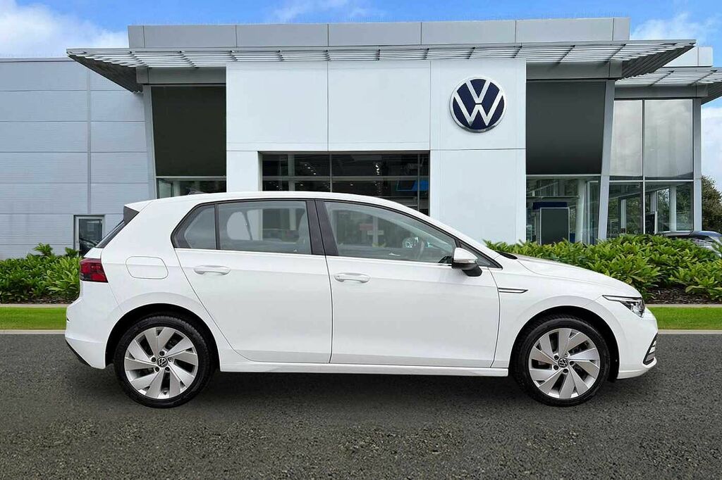 Volkswagen Golf 1.5 Etsi Style Dsg HT23RYF White #4