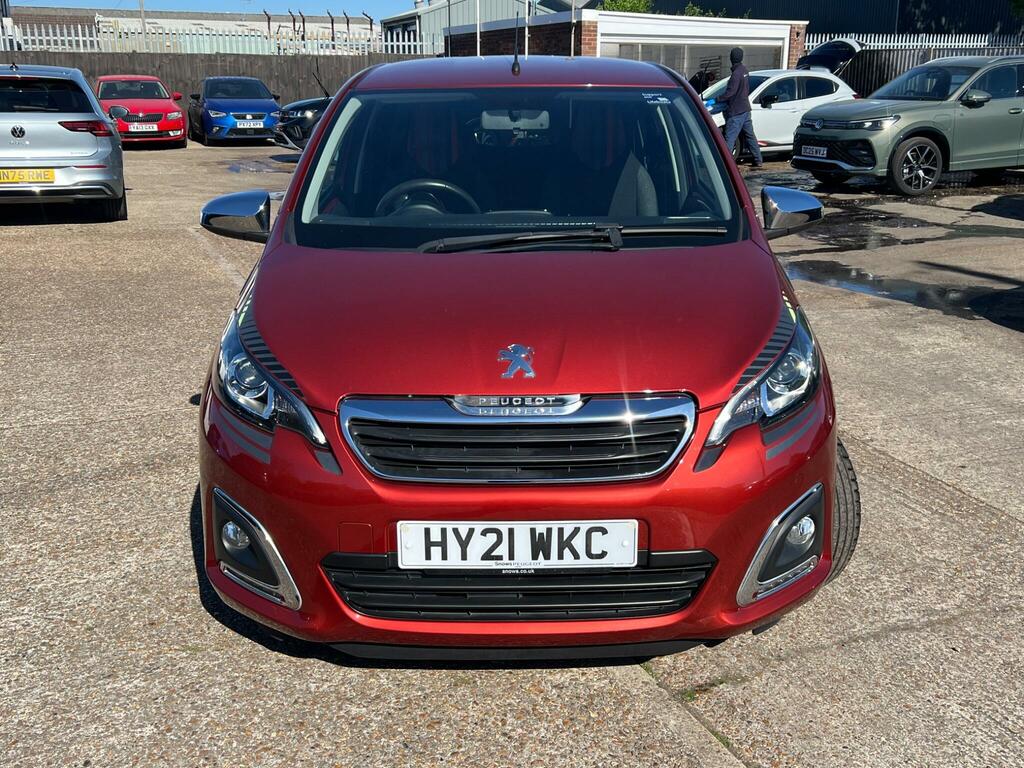 Peugeot 108 1.0 Collection Euro 6 Ss HY21WKC Red #2