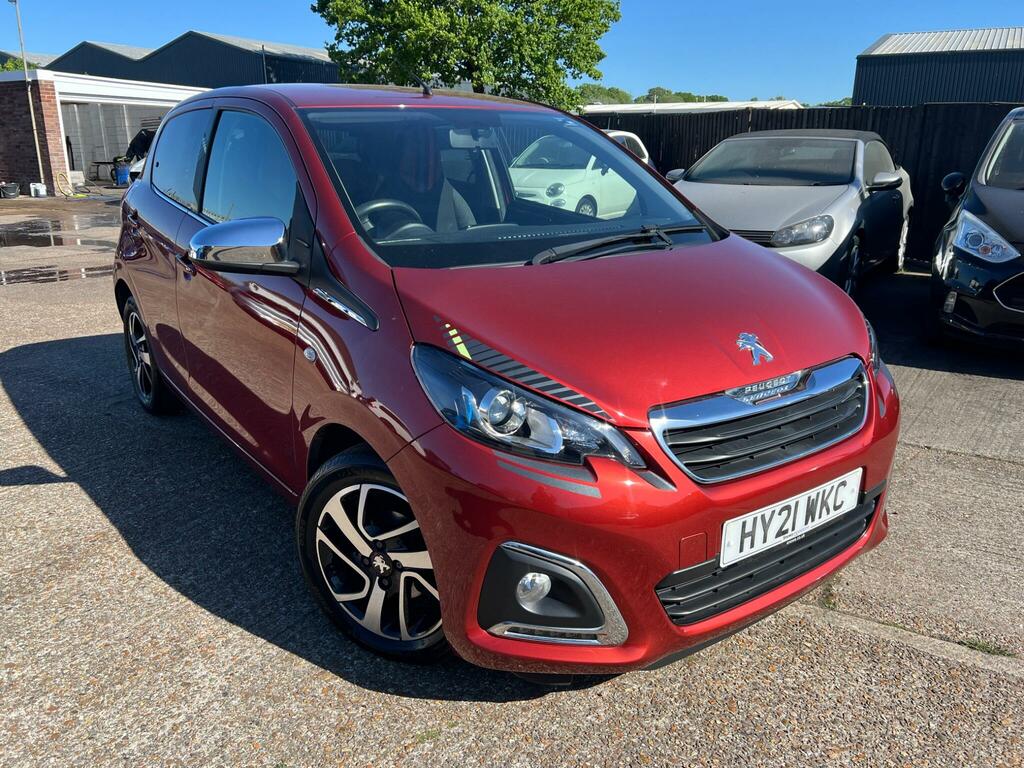 Peugeot 108 1.0 Collection Euro 6 Ss Red