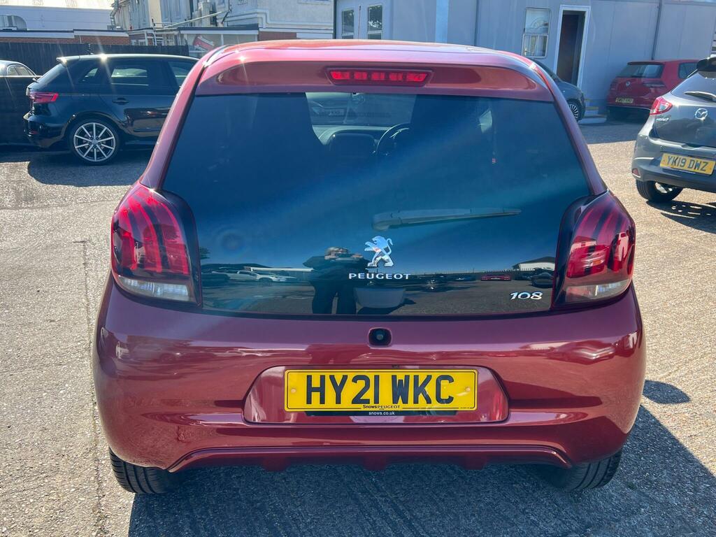 Peugeot 108 1.0 Collection Euro 6 Ss HY21WKC Red #6