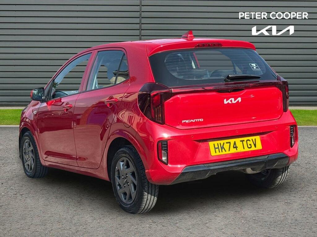 Kia Picanto 1.0 Mt 2 HK74TGV Red #3