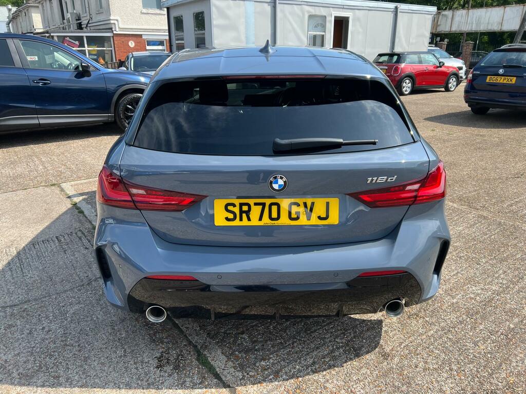 BMW 1 Series 2.0 118D M Sport Euro 6 Ss SR70GVJ Grey #6