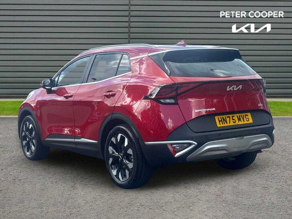 Kia Sportage 1.6 T-gdi Phev 3 HN75MVG Red #3