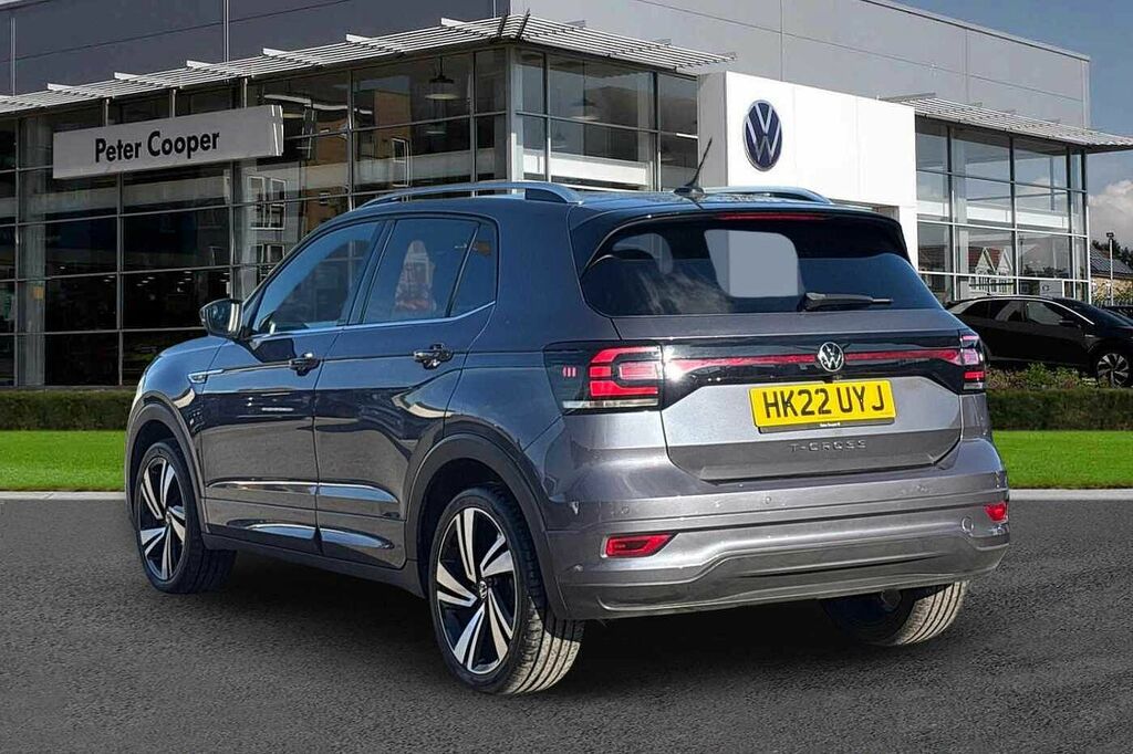 Volkswagen T-Cross 1.5 Tsi Evo R-line Dsg Grey #3