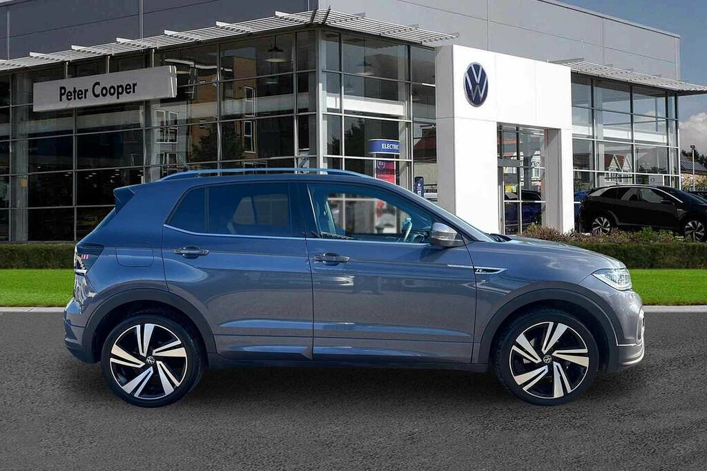 Volkswagen T-Cross 1.5 Tsi Evo R-line Dsg Grey #4