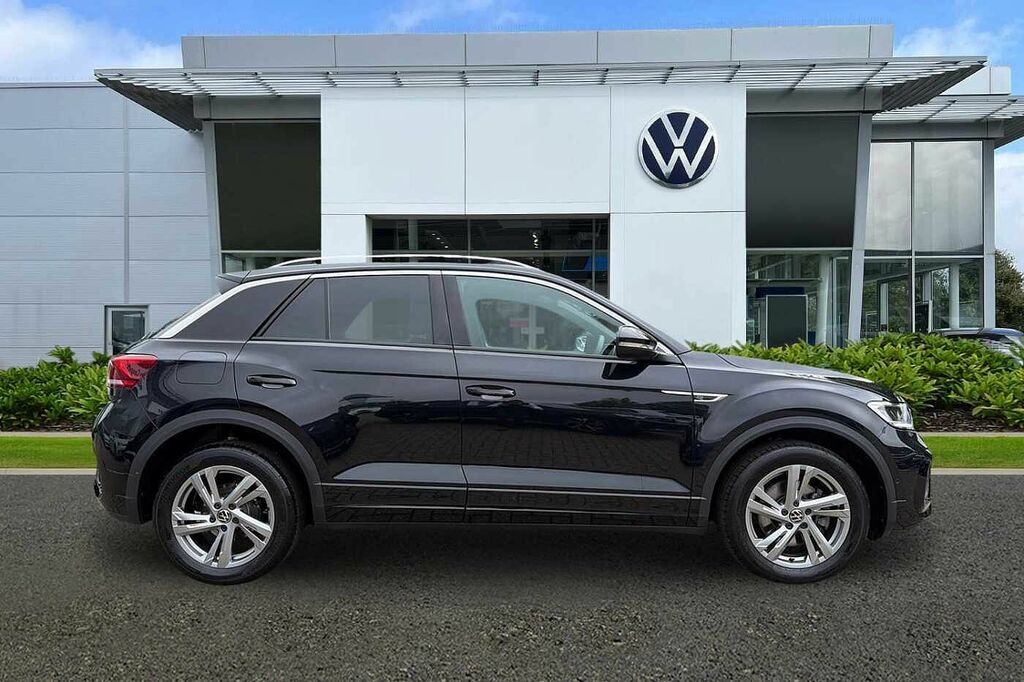 Volkswagen T-Roc 2.0 Tdi 150 Evo R-line Dsg KO25UGN Black #4