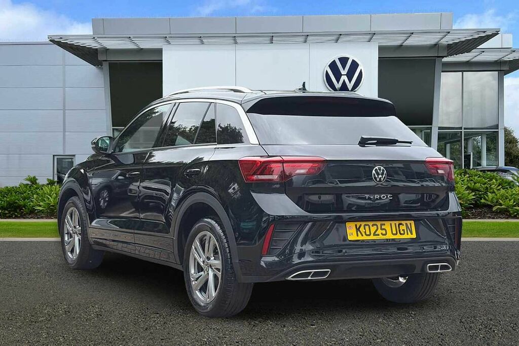 Volkswagen T-Roc 2.0 Tdi 150 Evo R-line Dsg KO25UGN Black #3