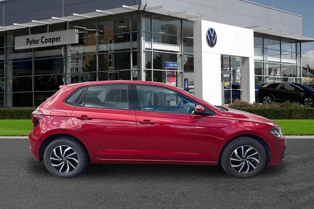Volkswagen Polo 1.0 Tsi Life Dsg HT22CYO Red #4