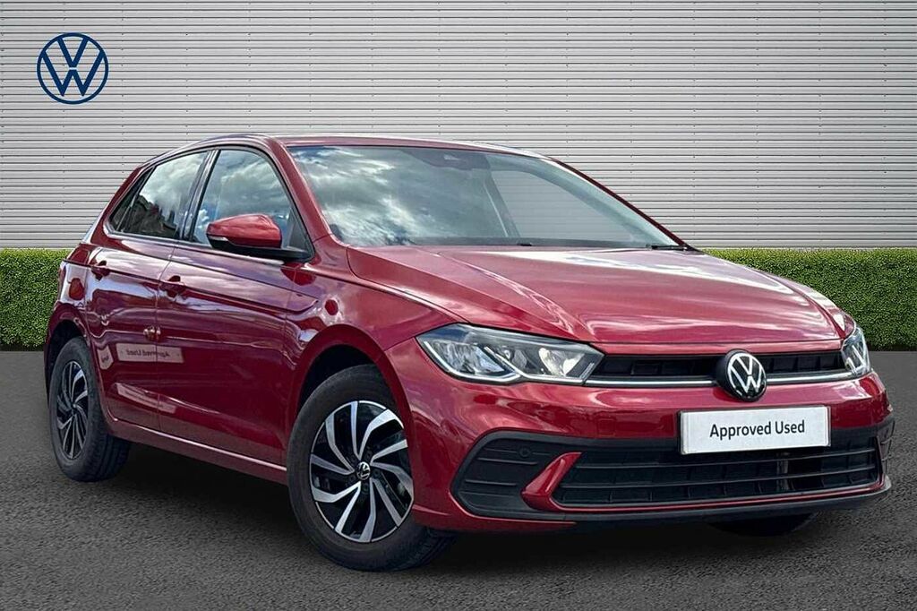 Volkswagen Polo 1.0 Tsi Life Dsg Red