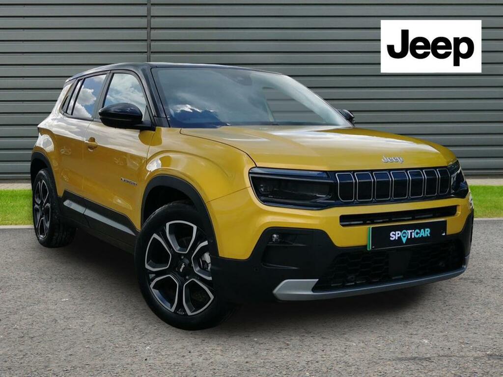 Jeep Avenger 54Kwh E-summit Black