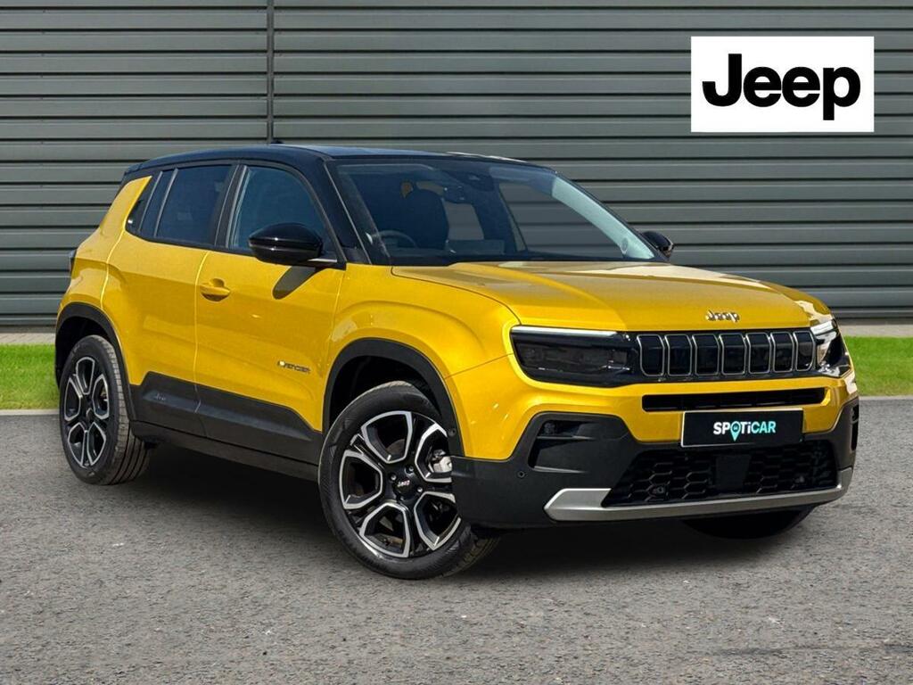 Jeep Avenger 54Kwh E-summit Black