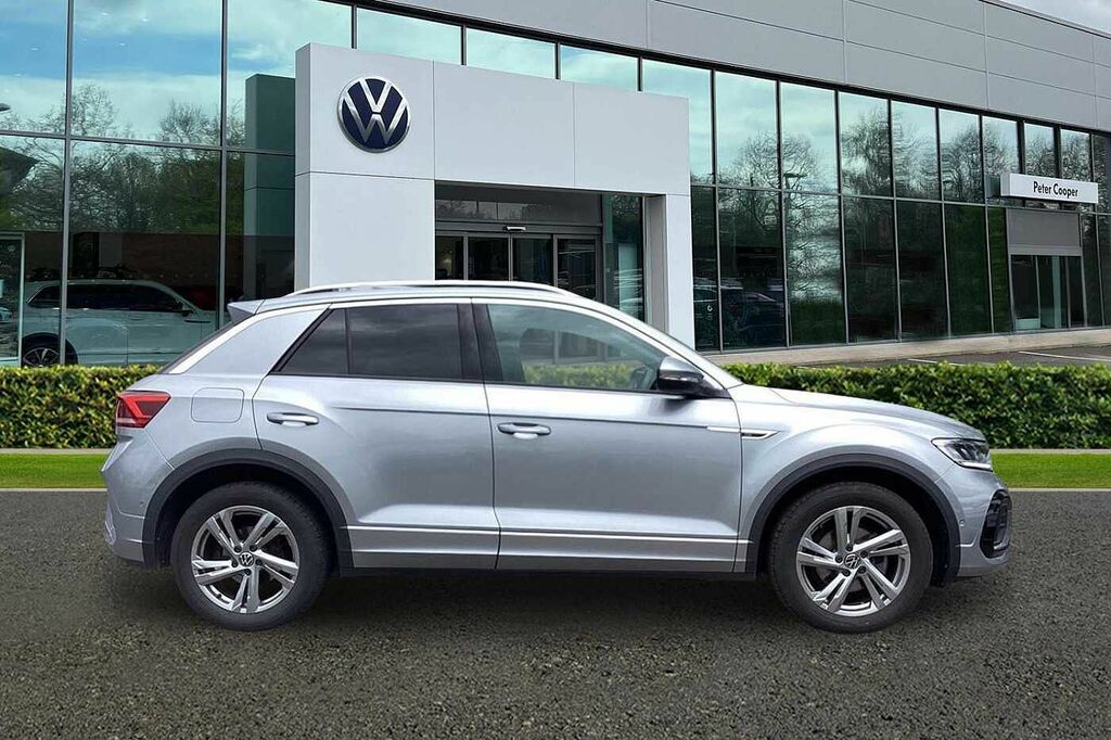 Volkswagen T-Roc 1.5 Tsi R-line GD25TPX Silver #4