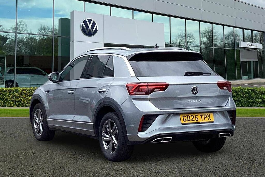 Volkswagen T-Roc 1.5 Tsi R-line GD25TPX Silver #3