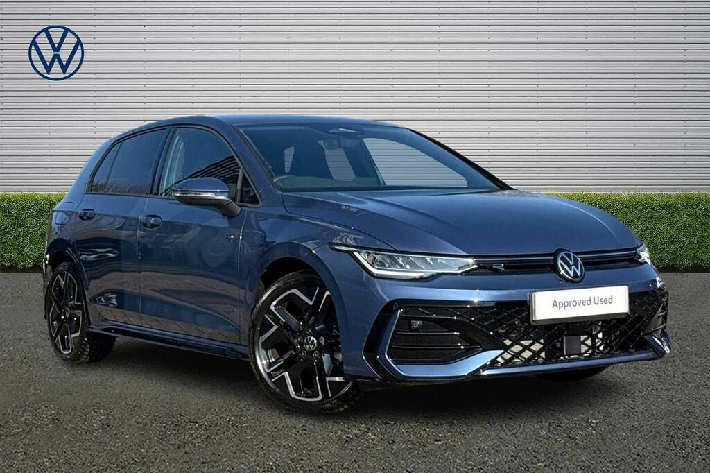 Volkswagen Golf 1.5 Etsi 150 R-line Dsg 18 York Alloys Blue