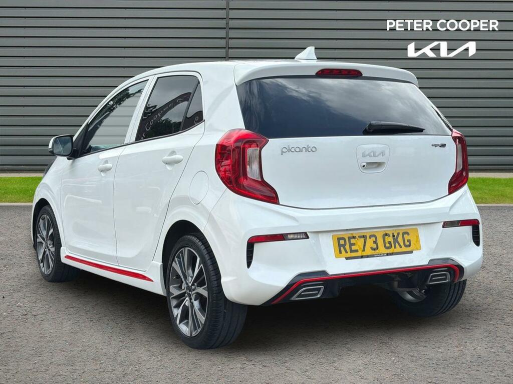 Kia Picanto 1.0 Dpi Isg Gt-line RE73GKG White #3