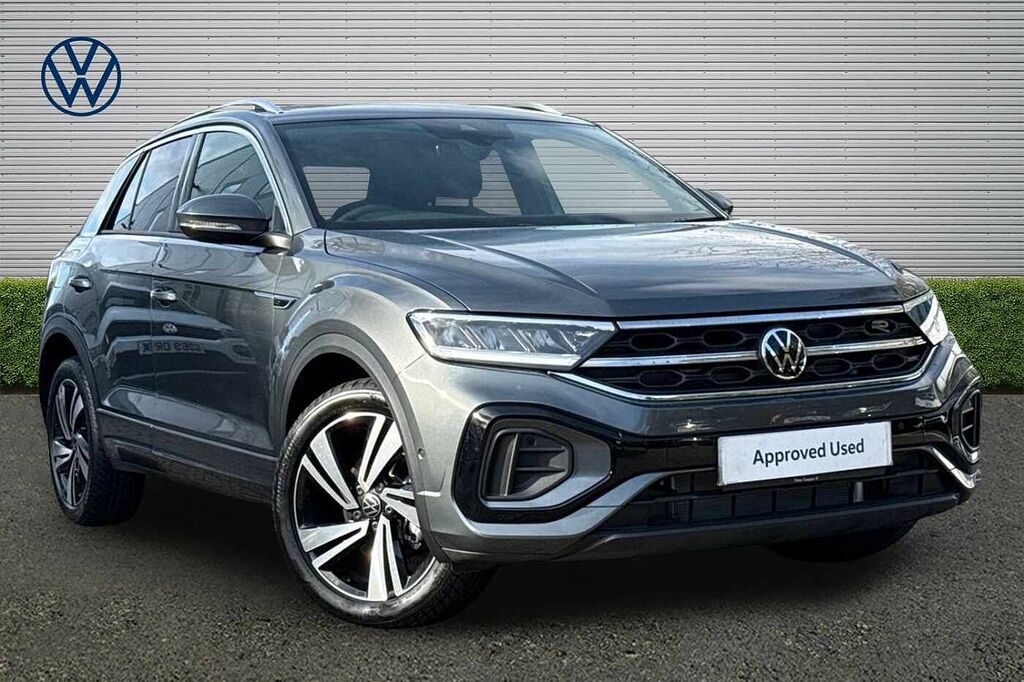 Volkswagen T-Roc 1.5 Tsi R-line Dsg 18 Nevada Alloys Keyle Grey
