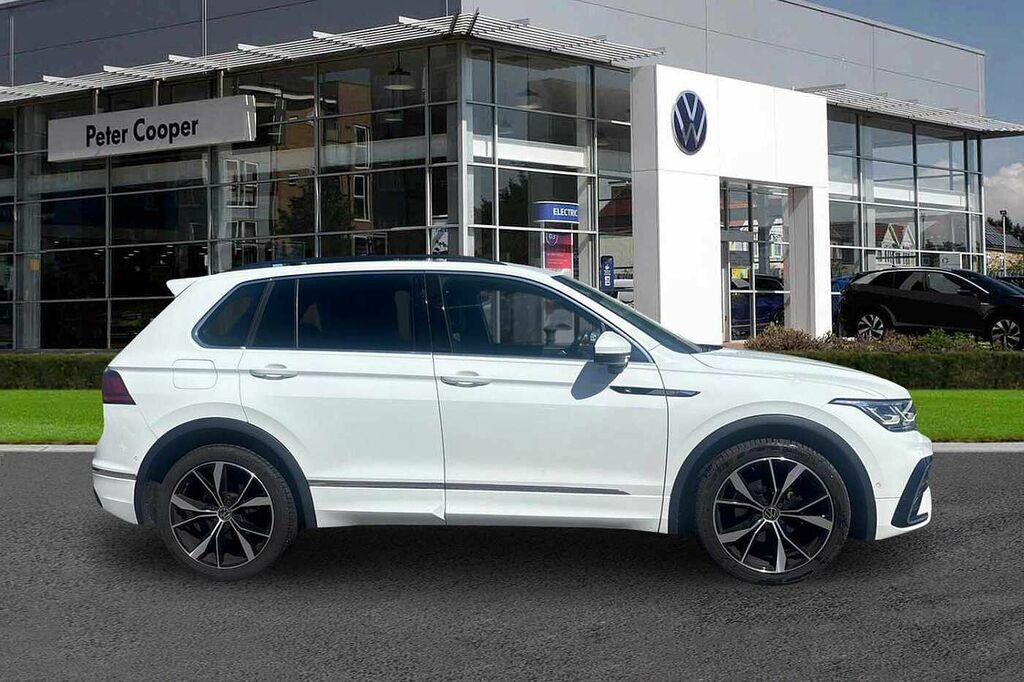 Volkswagen Tiguan 1.5 Tsi 150 R-line Dsg BF73POV White #4