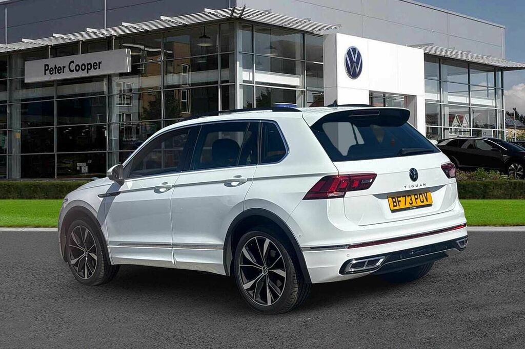 Volkswagen Tiguan 1.5 Tsi 150 R-line Dsg BF73POV White #3
