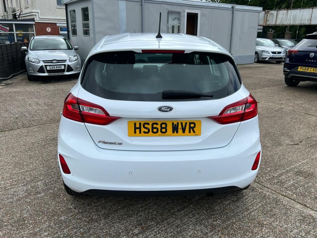 Ford Fiesta 1.1 Ti-vct Zetec Euro 6 Ss HS68WVR White #6