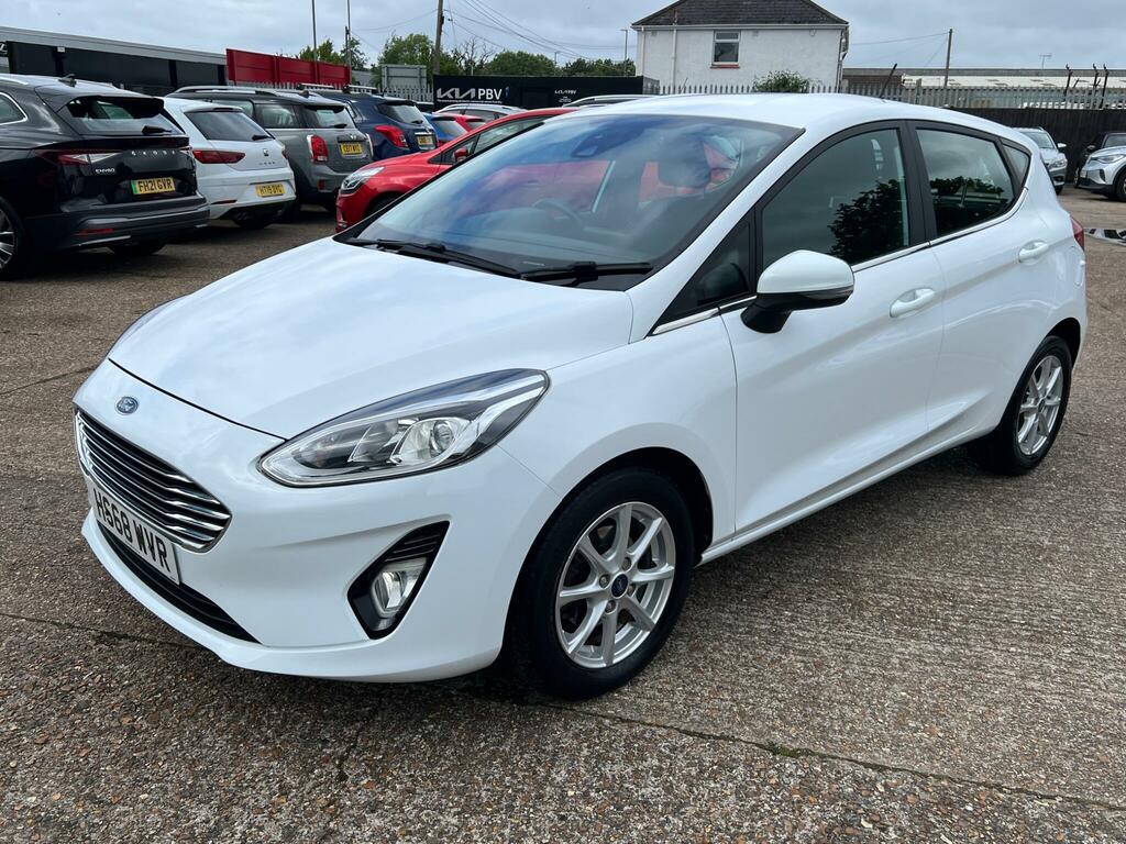 Ford Fiesta 1.1 Ti-vct Zetec Euro 6 Ss HS68WVR White #3