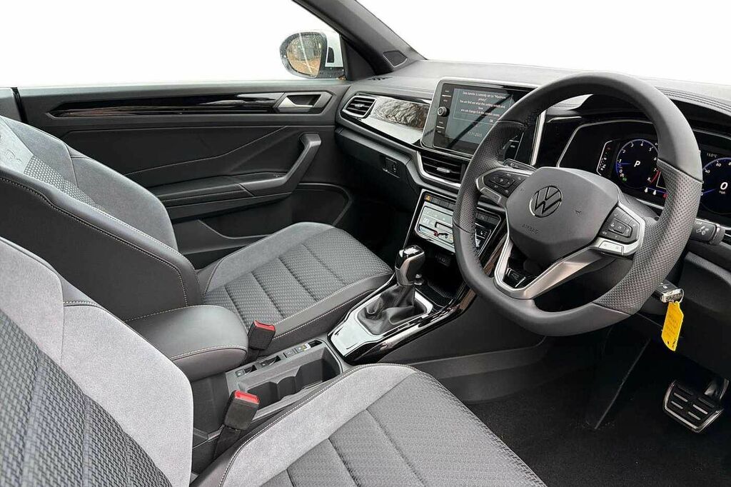 Volkswagen T-Roc 1.5 Tsi R-line Dsg White #6