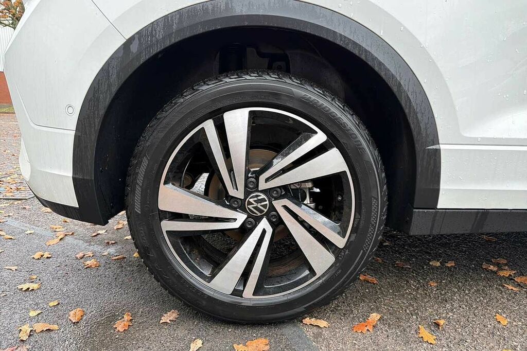 Volkswagen T-Roc 1.5 Tsi R-line Dsg White #5