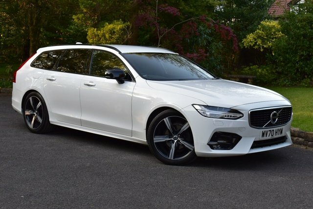 Volvo V90 2.0 D4 R-design Plus Estate Euro 6 White
