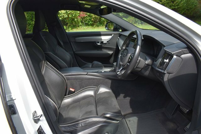 Volvo V90 2.0 D4 R-design Plus Estate Euro 6 White #6