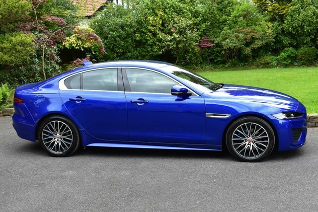 Jaguar XE 2.0 D180 R-dynamic S Saloon Euro 6 MF69CTY Blue #2
