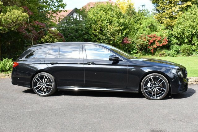 Mercedes-Benz E Class 3.0 E53 Biturbo Mhev Eq Boost Amg Estate Petro GV68UOT Black #2