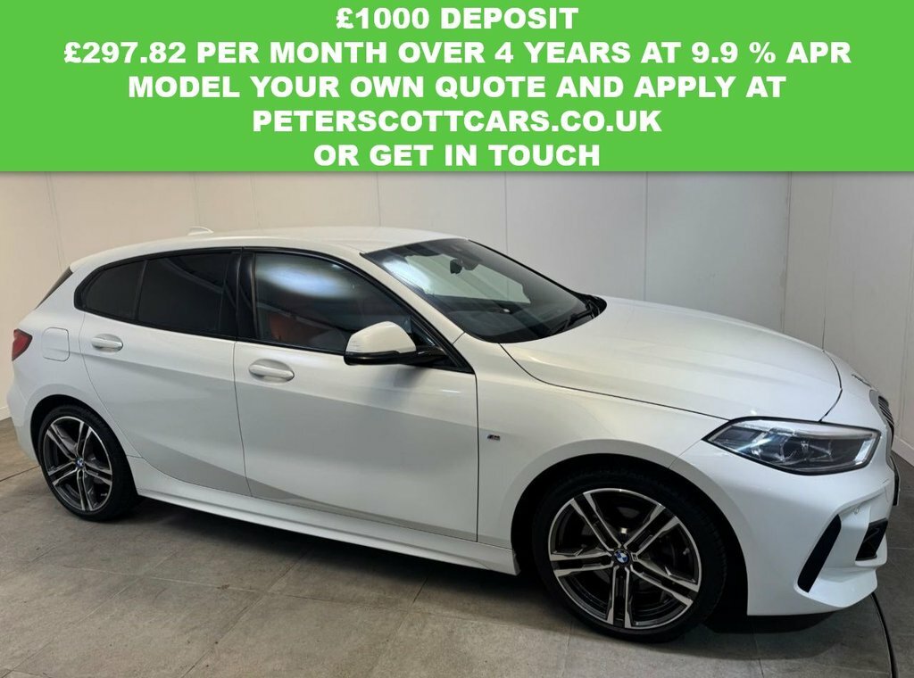 BMW 1 Series 1.5L M Sport YB21VRD White #3