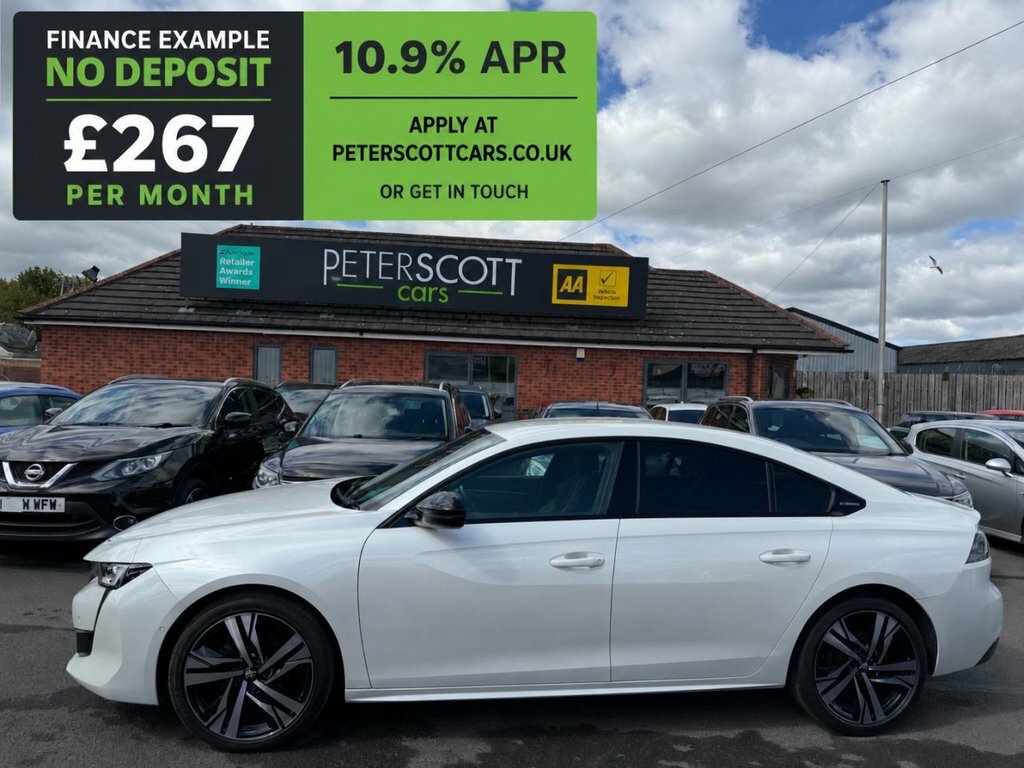 Peugeot 508 1.5L Gt Line MW68VCX White #2