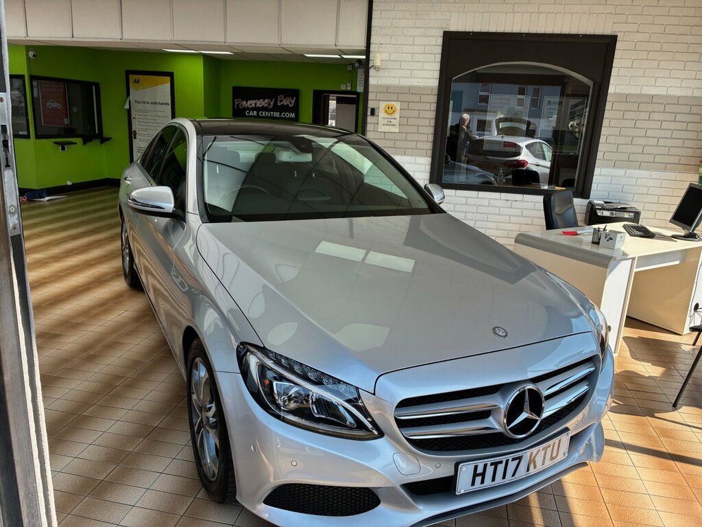 Mercedes-Benz C Class C220d Sport Premium 9G-tronic Silver