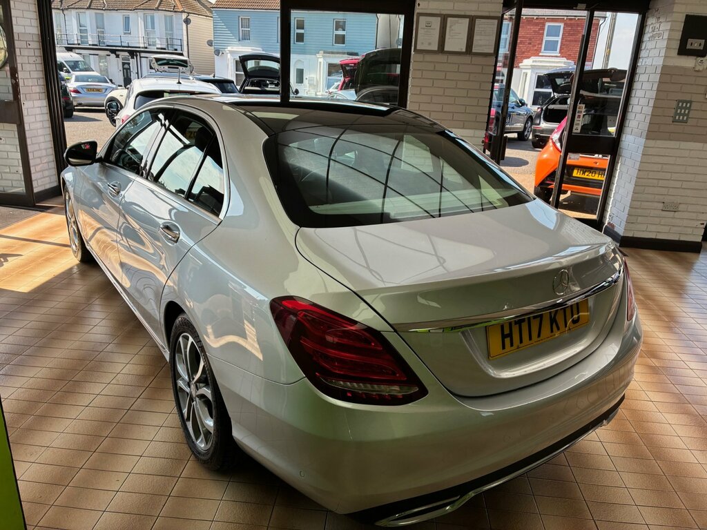 Mercedes-Benz C Class C220d Sport Premium 9G-tronic HT17KTU Silver #3