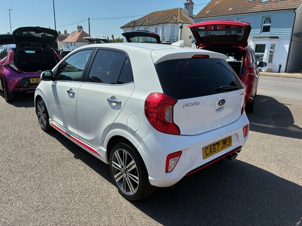 Kia Picanto Gt-line S 1.25 Hatchback Euro 6 CA67JKJ White #3