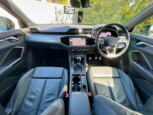 Audi Q3 2019 1.5 Tfsi Cod 35 S Line Sportback M DA69KDO Blue #3
