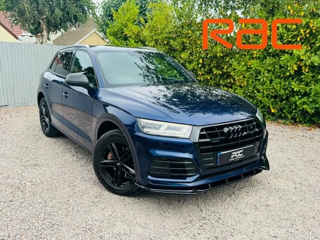 Audi Q5 2017 2.0 Tdi S Line Suv S Tronic Quattr Blue